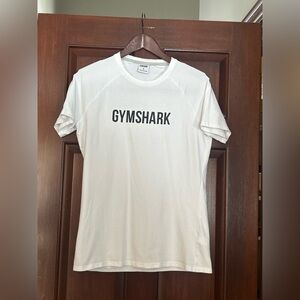 Gymshark Logo T-Shirt Men’s M White Athletic Tee